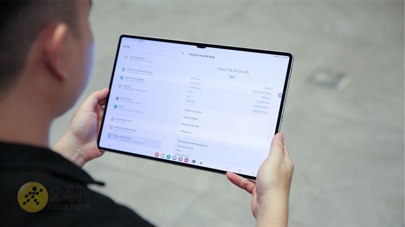 Tối ưu thời gian trải nghiệm nhờ thời lượng pin lớn trên tablet Tối ưu thời gian trải nghiệm nhờ thời lượng pin lớn trên tablet