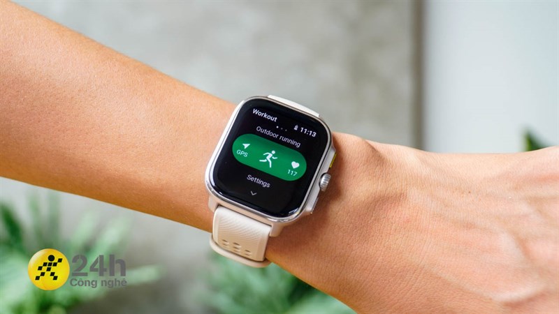 Amazfit Cheetah Square còn hỗ trợ cả hệ thống định vị GPS Amazfit Cheetah Square còn hỗ trợ cả hệ thống định vị GPS