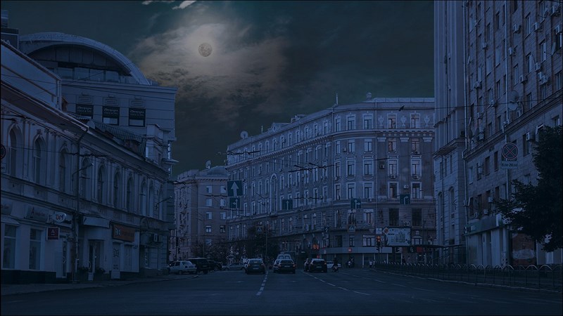 Cách chuyển ảnh từ ngày thành đêm trong Photoshop