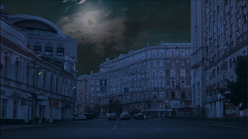 Cách chuyển ảnh từ ngày thành đêm trong Photoshop