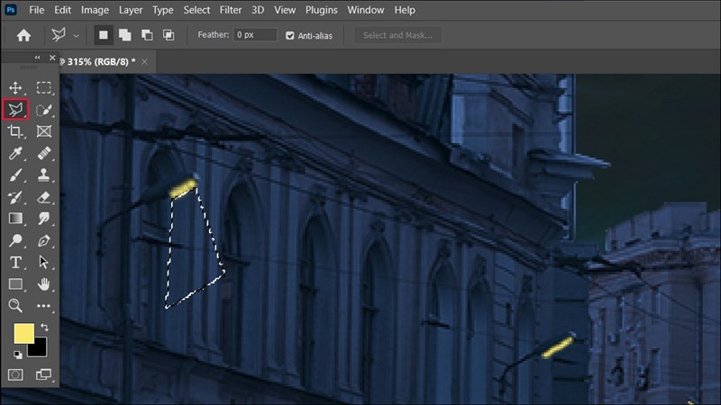 Cách chuyển ảnh từ ngày thành đêm trong Photoshop