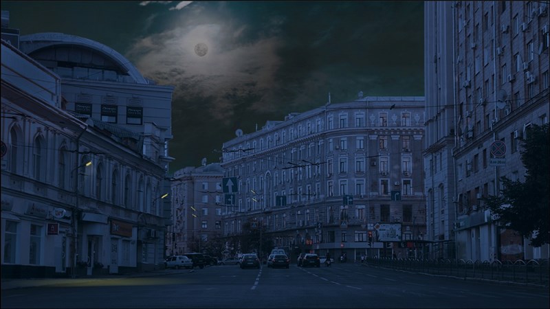 Cách chuyển ảnh từ ngày thành đêm trong Photoshop