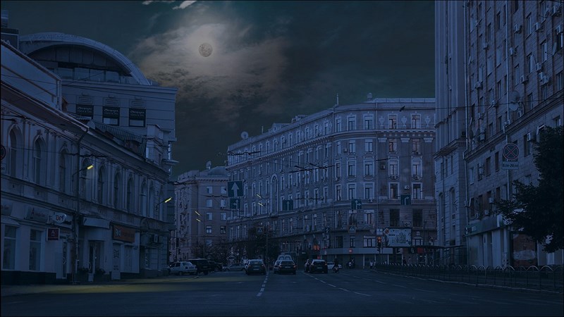 Cách chuyển ảnh từ ngày thành đêm trong Photoshop