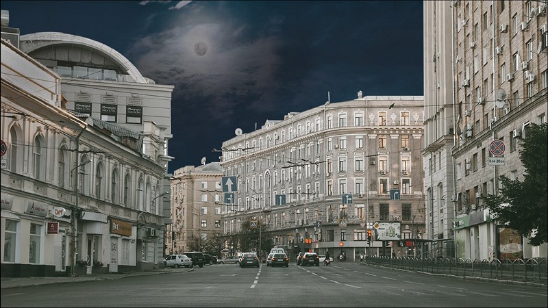 Cách chuyển ảnh từ ngày thành đêm trong Photoshop