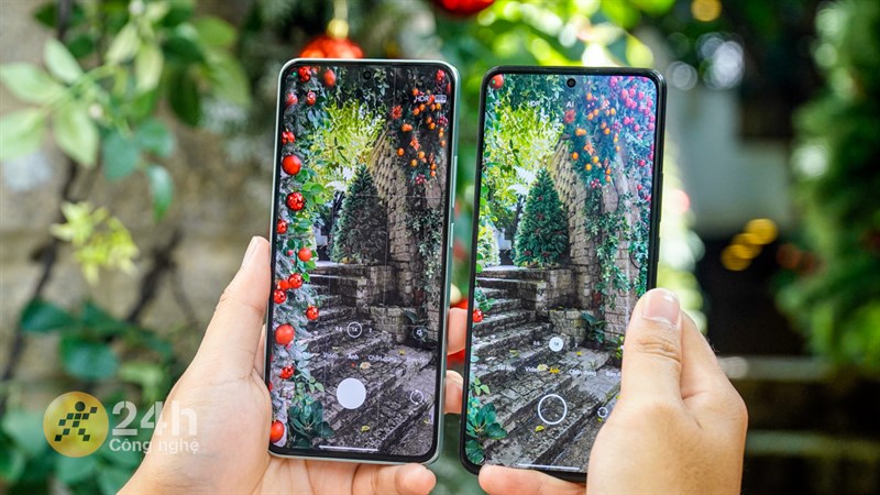 Cả 2 sản phẩm đều có chất lượng chụp ảnh tốt trong tầm giá Cả 2 sản phẩm đều có chất lượng chụp ảnh tốt trong tầm giá