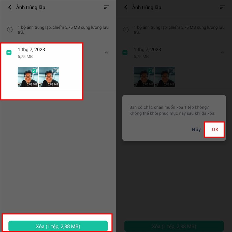 Cách xóa ảnh trùng lặp trên Vivo Cách xóa ảnh trùng lặp trên Vivo