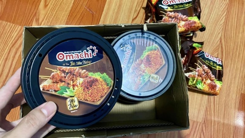 Mì trộn Omachi vị thịt xiên nướng có gì đặc biệt?