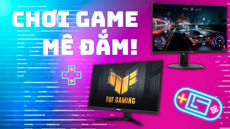 TOP màn hình chơi game đáng mua - lựa chọn không thể thiếu của Gamer!