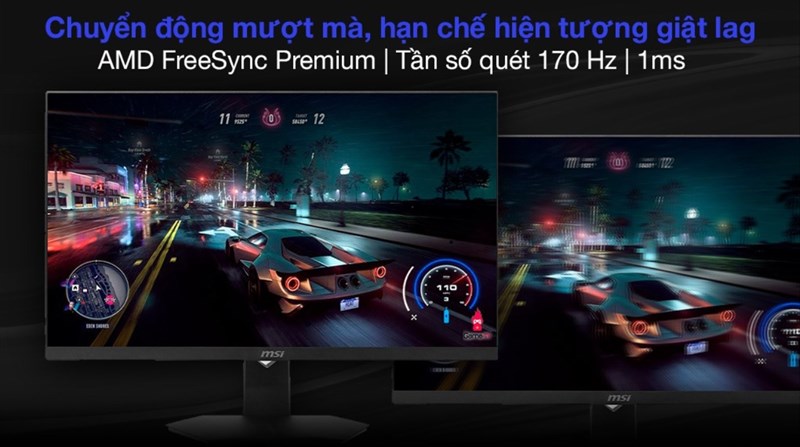 MSI Gaming G244F: Màn hình đẹp giá rẻ mà bạn có thể mua tại TGDĐ