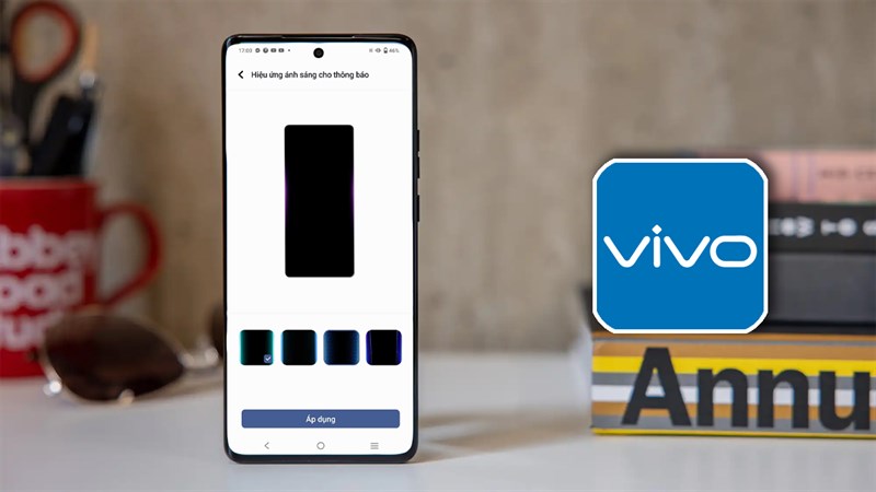 Cách bật hiệu ứng ánh sáng viền thông báo trên Vivo