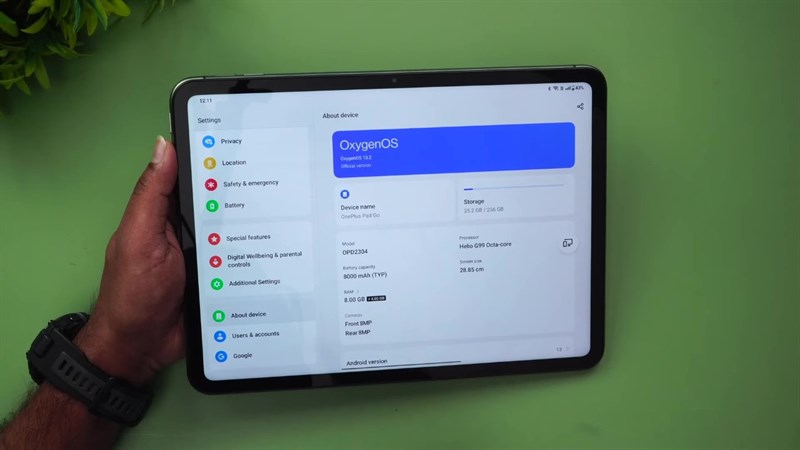 Trên tay OnePlus Pad Go