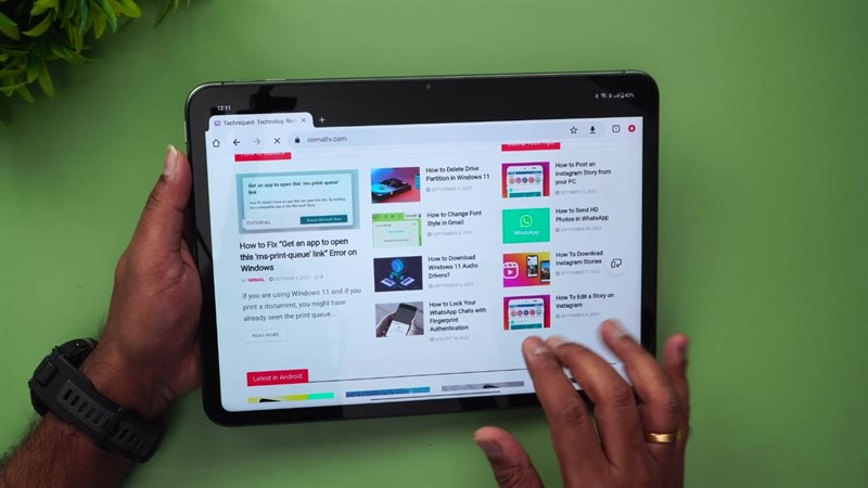 Trên tay OnePlus Pad Go