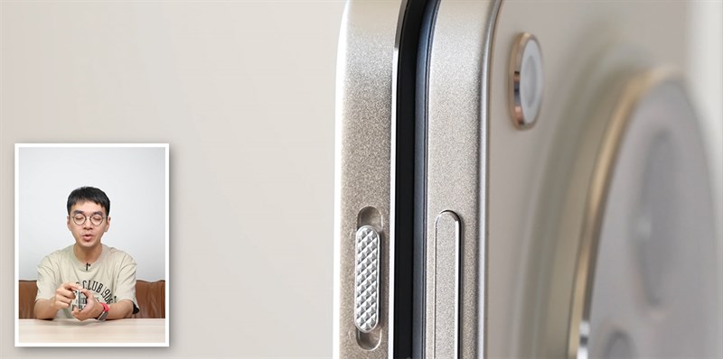 Phần mép cạnh của OPPO Find N3 được cắt CNC tinh tế, mềm mại