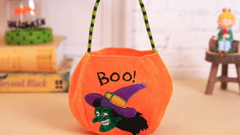 Fun Halloween candy basket