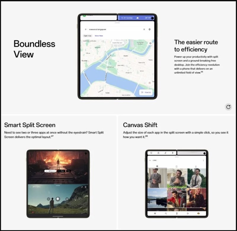 Ba tính năng cao cấp trên OPPO Find N3
