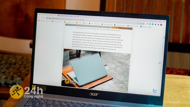 Acer Aspire 5 Gaming A515 cho thời lượng sử dụng pin tốt. Acer Aspire 5 Gaming A515 cho thời lượng sử dụng pin tốt.