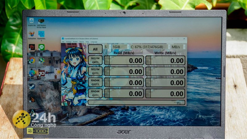 Bộ nhớ trong 512 GB của Acer Aspire 5 Gaming A515 cũng đáp ứng tốt nhu cầu lưu trữ của mình. Bộ nhớ trong 512 GB của Acer Aspire 5 Gaming A515 cũng đáp ứng tốt nhu cầu lưu trữ của mình.