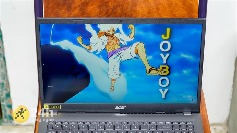 Màn hình của Acer Aspire 5 Gaming A515 chỉ có tần số quét 60 Hz. Màn hình của Acer Aspire 5 Gaming A515 chỉ có tần số quét 60 Hz.