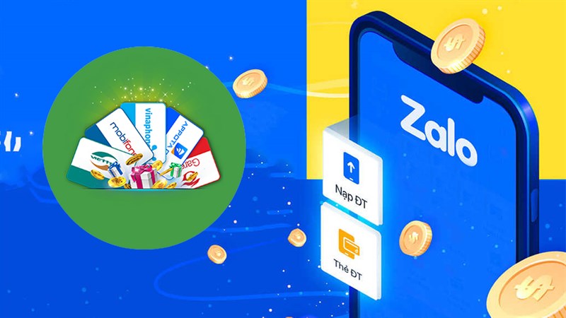 Cách nạp card điện thoại trên Zalo