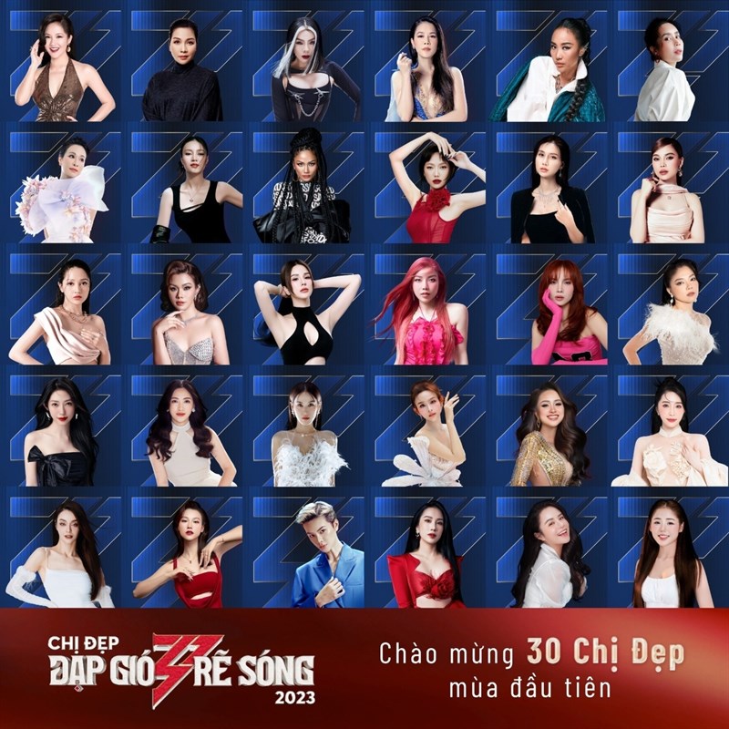 30 chị đẹp tài năng sẽ cùng tạo nên những màn trình diễn hấp dẫn, vượt qua những thử thách để chinh phục khán giả