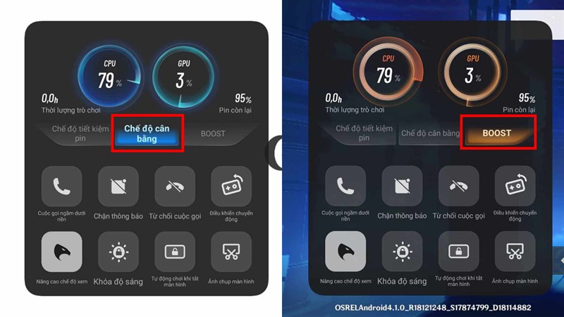 Cách tăng tốc chơi game trên điện thoại Vivo