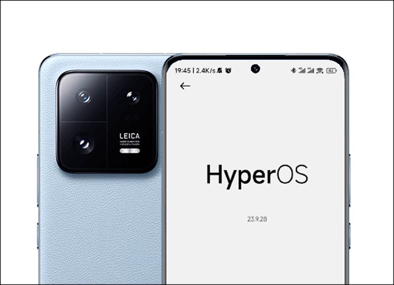 Sản phẩm sẽ chạy phần mềm mới nhất của Xiaomi - HyperOS Sản phẩm sẽ chạy phần mềm mới nhất của Xiaomi - HyperOS