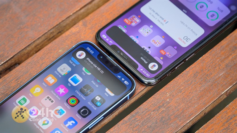 Khi để gần hai chiếc iPhone chạy iOS 17, cả hai sẽ được kết nối và dễ dàng truyền file.