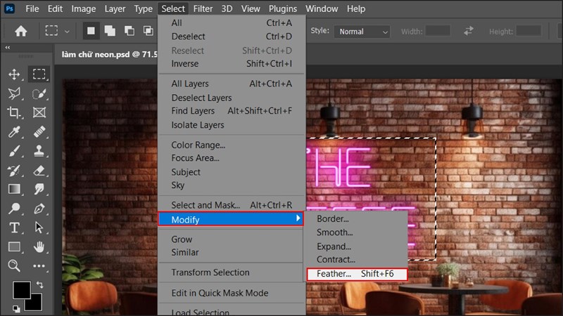 Cách làm chữ phát sáng trong Photoshop Cách làm chữ phát sáng trong Photoshop