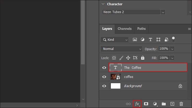Cách làm chữ phát sáng trong Photoshop Cách làm chữ phát sáng trong Photoshop