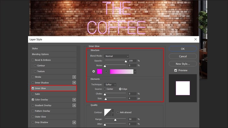 Cách làm chữ phát sáng trong Photoshop Cách làm chữ phát sáng trong Photoshop