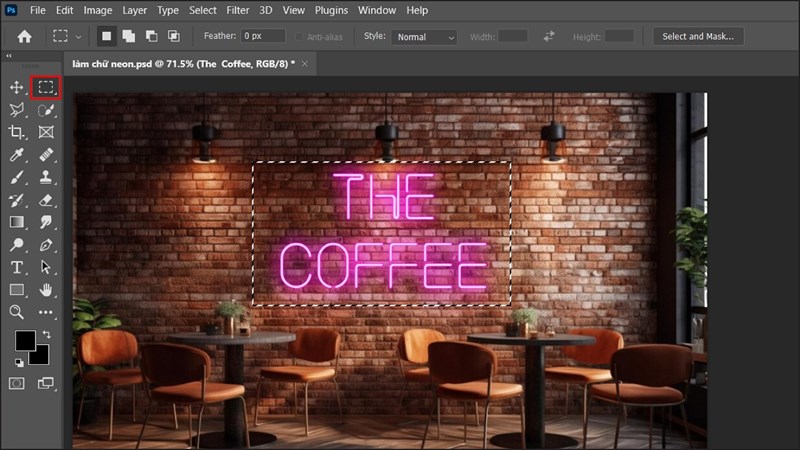 Cách làm chữ phát sáng trong Photoshop Cách làm chữ phát sáng trong Photoshop