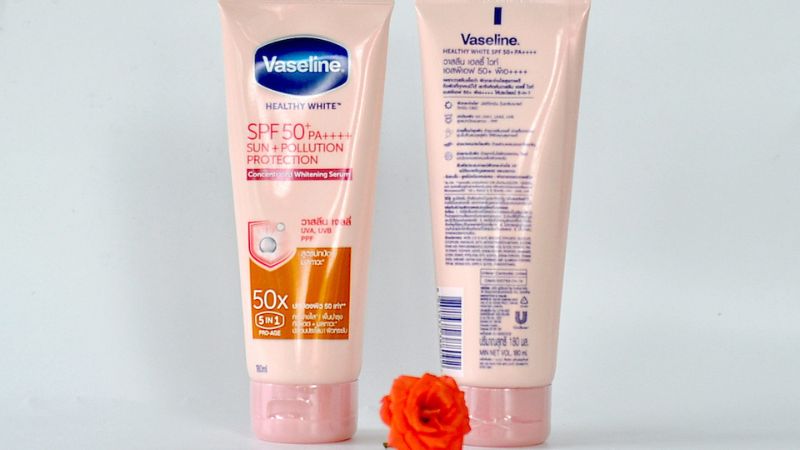 Kem chống nắng Vaseline Healthy White Sun Pollution Protection SPF50+ PA++++