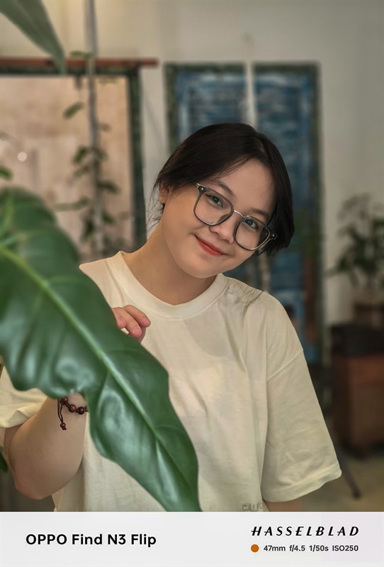 Ảnh chụp chân dung trên OPPO Find N3 Flip