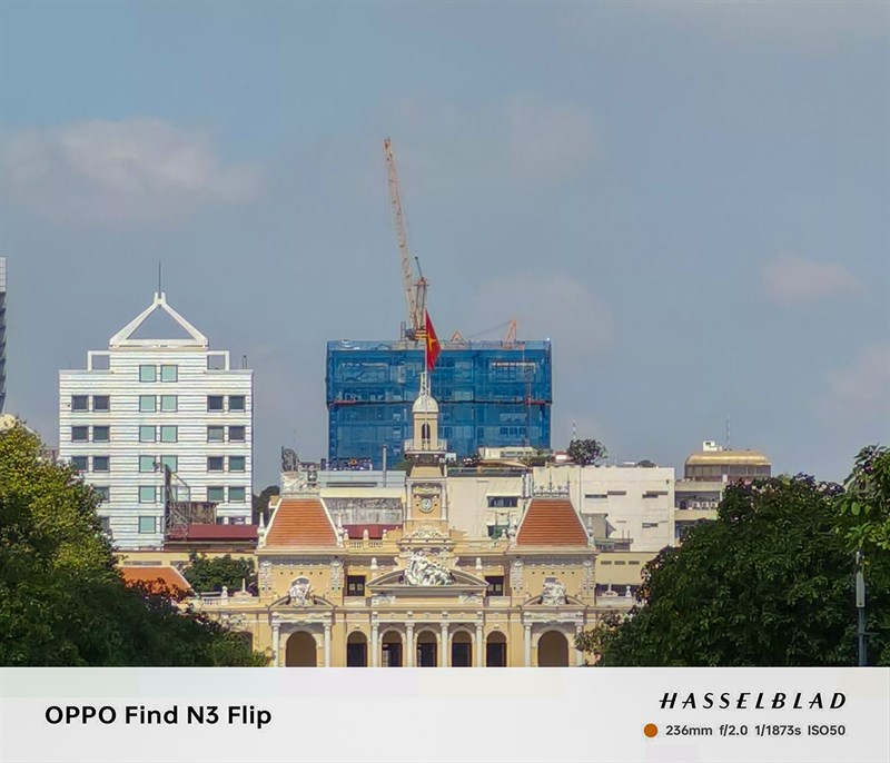 Ảnh chụp zoom 10X trên OPPO Find N3 Flip