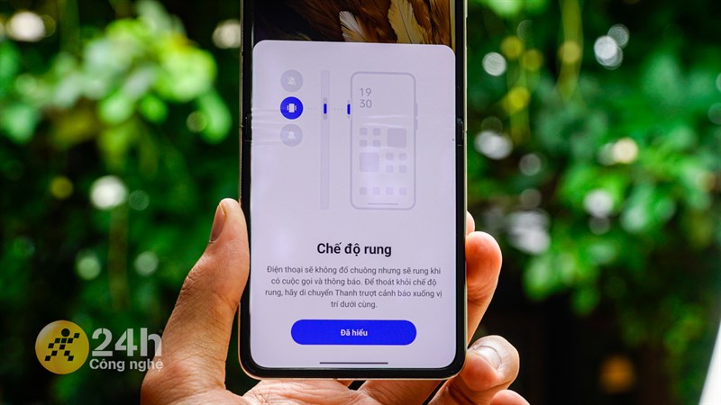 OPPO Find N3 Flip có 3 chế độ âm thanh để chúng ta tinh chỉnh