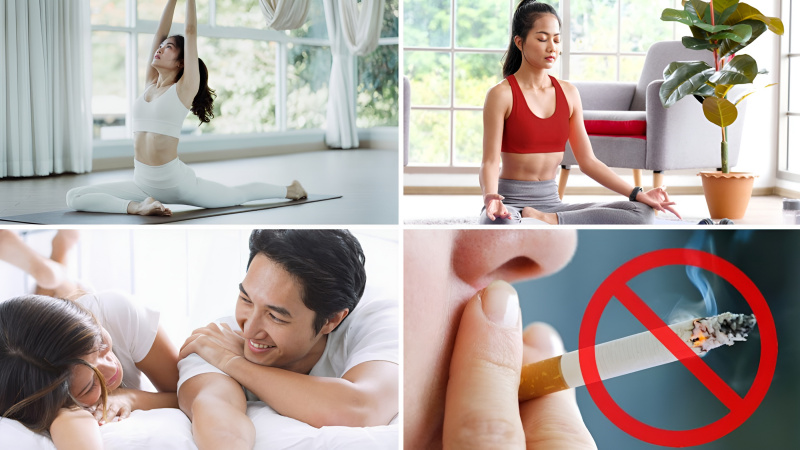 Điều chỉnh sinh hoạt và suy nghĩ
