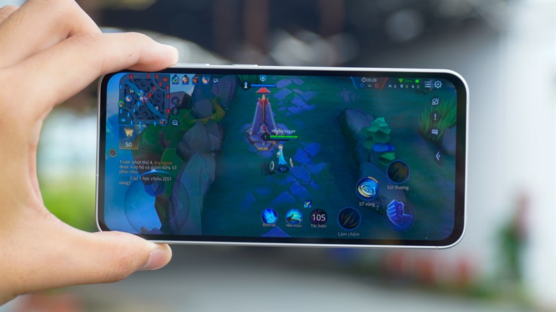 Cùng mình thực hiện bài test pin khi chơi game trên Galaxy S23 FE nha