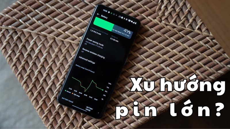 Vì sao viên pin 5.000 mAh trở thành tiêu chuẩn chung ở hiện tại?