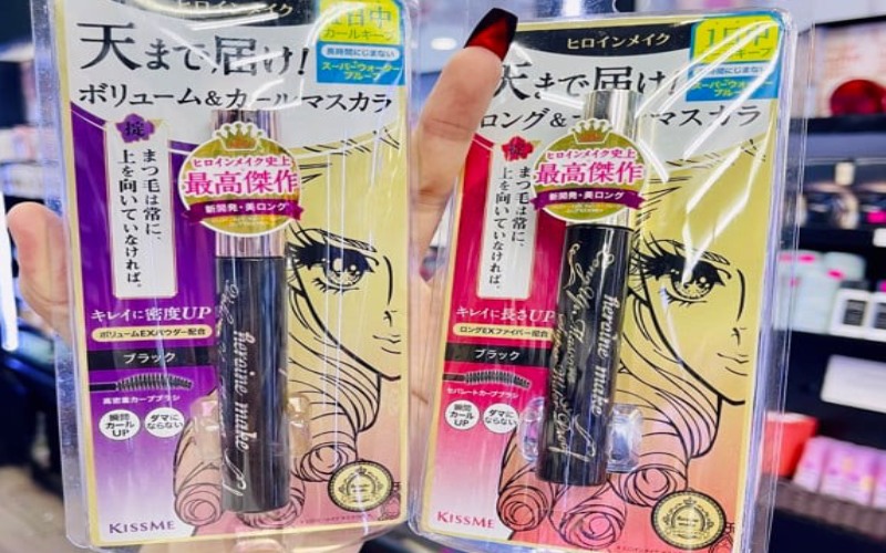 Mascara Kiss Me Heroine Make Long & Curl Mascara Advanced Film