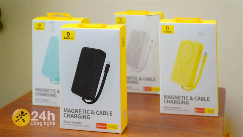 Trên tay sạc dự phòng Baseus 30 W