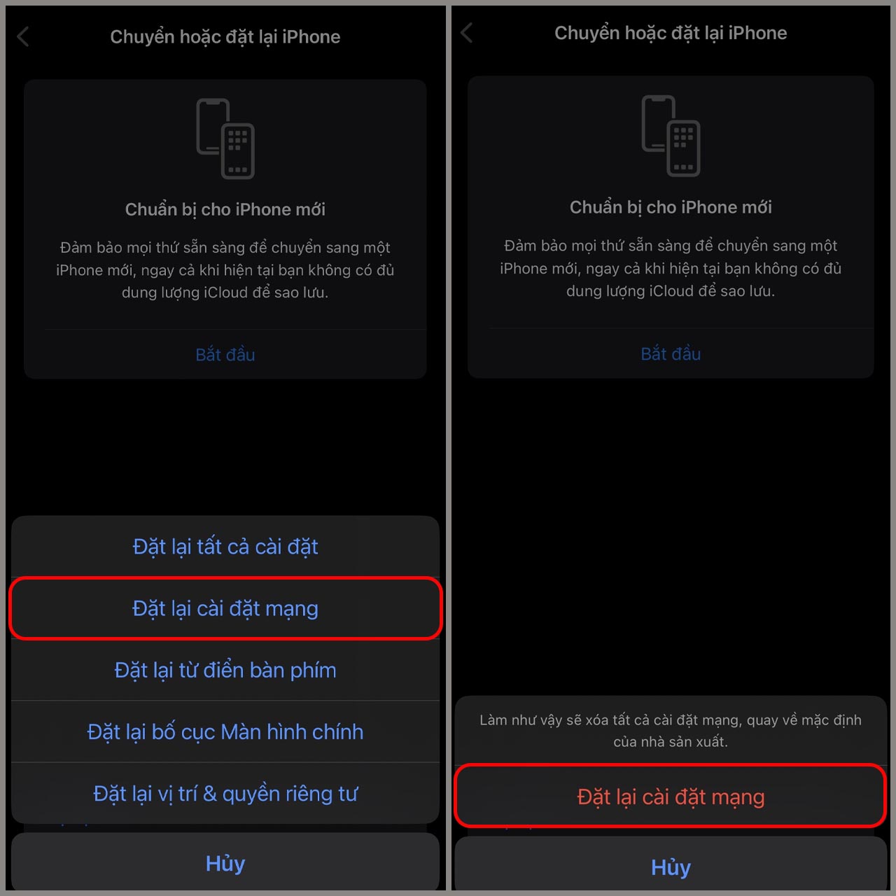 iPhone không hiện điểm truy cập cá nhân