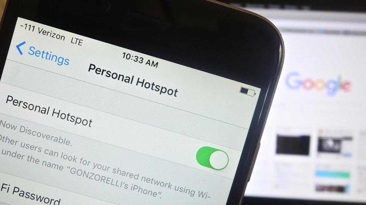 iPhone không hiện điểm truy cập cá nhân