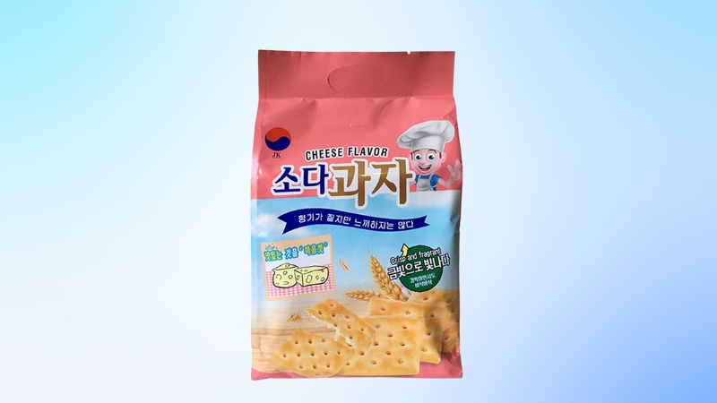 Bánh quy lạt soda cracker healthy JK vị phô mai