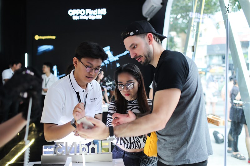 Toàn cảnh sự kiện trải nghiệm OPPO Find N3 Series tại Takashimaya