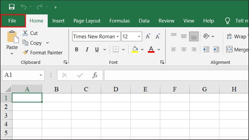 Cách giảm kích thước bảng tính Excel