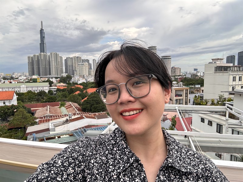 Ảnh chụp selfie từ iPhone 14.