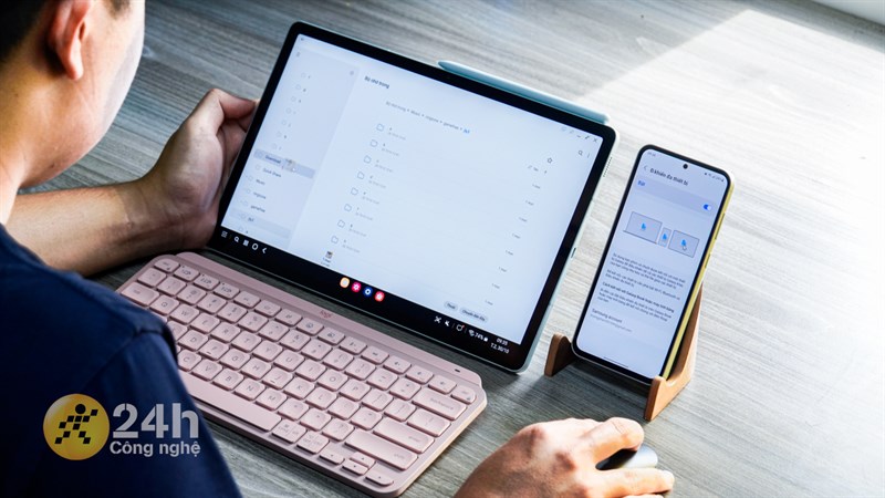 Hoặc kéo thả file nhanh chóng thông qua việc liên kết tài khoản
