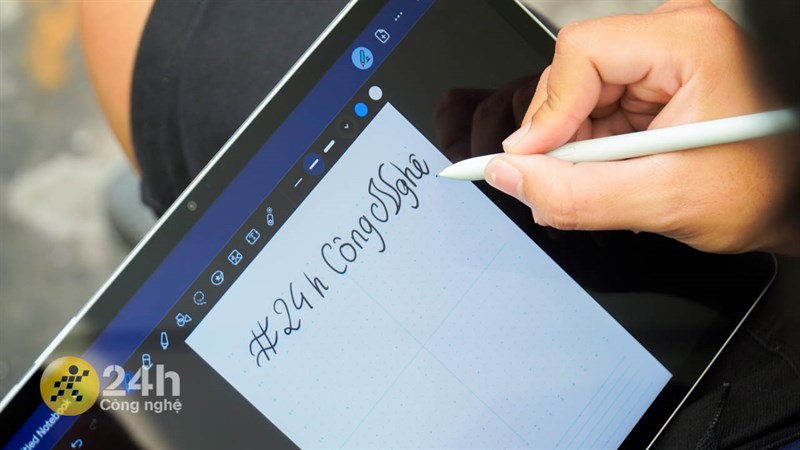 Với ứng dụng GoodNotes thì mình có thể viết bài, ghi chú khi đi làm