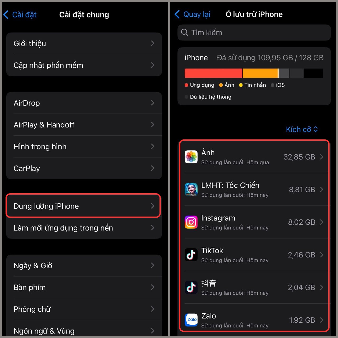 iPhone tự thoát ứng dụng