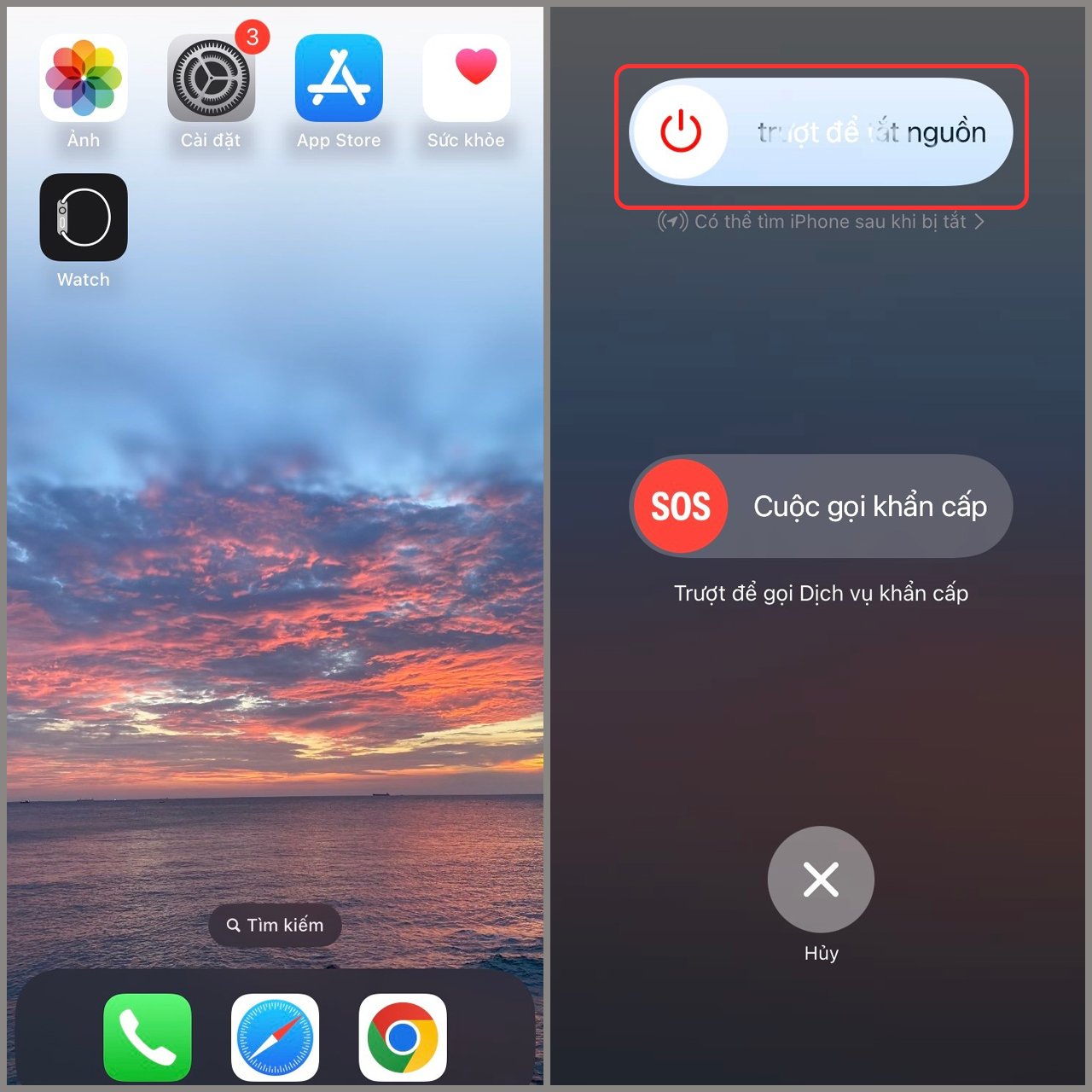 iPhone có sóng nhưng không gọi được